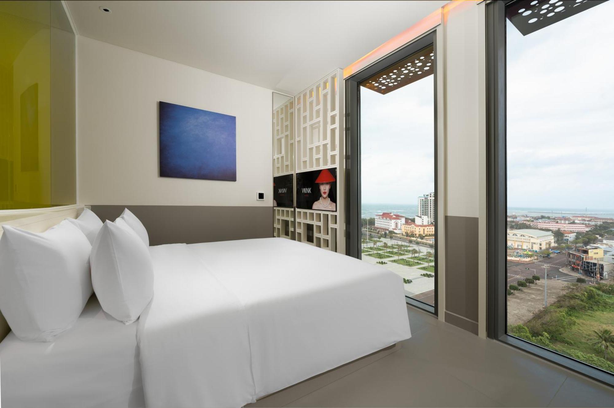 Wink Hotel Tuy Hoa Beach - 24Hrs Stay & Rooftop Pool Bar מראה חיצוני תמונה